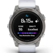 Garmin Epix Pro Gen 2 Sapphire Edition Titanium With Whitestone Band Smartwatch 47mm 010-02803-21