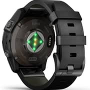 Garmin Epix Pro Gen 2 Sapphire Edition Carbon Grey DLC Titanium With Black Leather Band Smartwatch 47mm 010-02803-30