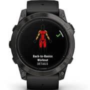 Garmin Epix Pro Gen 2 Sapphire Edition Carbon Grey DLC Titanium With Black Band Smartwatch 51mm 010-02804-01