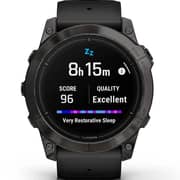 Garmin Epix Pro Gen 2 Sapphire Edition Carbon Grey DLC Titanium With Black Band Smartwatch 51mm 010-02804-01