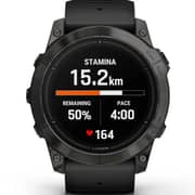 Garmin Epix Pro Gen 2 Sapphire Edition Carbon Grey DLC Titanium With Black Band Smartwatch 51mm 010-02804-01