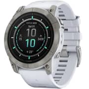 Garmin Epix Pro Gen 2 Sapphire Edition Titanium With Whitestone Band Smartwatch 51mm 010-02804-11
