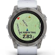 Garmin Epix Pro Gen 2 Sapphire Edition Titanium With Whitestone Band Smartwatch 51mm 010-02804-11
