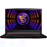 MSI GF63 Thin 11UC Gaming (2021) Laptop - 11th Gen / Intel Core i5-11400H / 15.6inch FHD / 512GB SSD / 8GB RAM / 4GB NVIDIA GeForce RTX 2050 Graphics / Windows 11 Home / Engish & Arabic Keyboard / Black / Middle East Version - [GF63 11UCX]