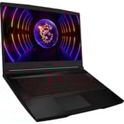 MSI GF63 Thin 11UC Gaming (2021) Laptop - 11th Gen / Intel Core i5-11400H / 15.6inch FHD / 512GB SSD / 8GB RAM / 4GB NVIDIA GeForce RTX 2050 Graphics / Windows 11 Home / Engish & Arabic Keyboard / Black / Middle East Version - [GF63 11UCX]