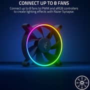 Razer Kunai aRGB LED PWM Perf Fan Black