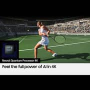 Samsung 98-inch Q80C Series QLED 4K Smart TV with Neural Quantum Processor 4K AI Upscaling – QA98Q80CAUXZN - 2023
