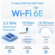 TPLink DecoXE200 AXE11000 + Deco X50 Outdoor WiFi System