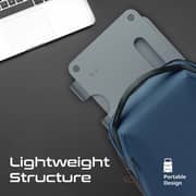 Promate Stylish Laptop Stand Grey