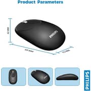 Philips Wireless Mouse Black
