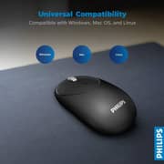 Philips Wireless Mouse Black