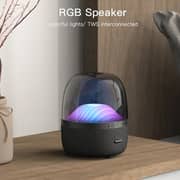 Yesido RGB Bluetooth Speaker Black