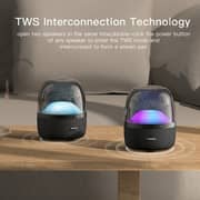 Yesido RGB Bluetooth Speaker Black