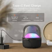 Yesido RGB Bluetooth Speaker Black