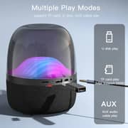 Yesido RGB Bluetooth Speaker Black