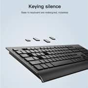 Yesido Wireless Keyboard + Mouse Black