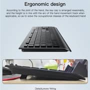Yesido Wireless Keyboard + Mouse Black