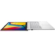 Asus Vivobook Go 15 (2023) Laptop - Intel Core i3-N305 / 15.6inch FHD / 256GB SSD / 8GB RAM / Shared Intel UHD Graphics / Windows 11 Home / English & Arabic Keyboard / Cool Silver / Middle East Version - [E1504GA-NJ084W]