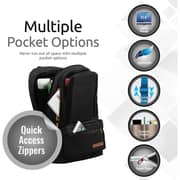 Promate Drake Premium Laptop Backpack Black