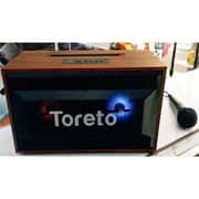 TORETO Bluetooth Speaker With Mic Wooden TOR-368