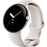 Google GA03182 Pixel GPS Smartwatch Polish Silver