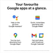 Google GA03182 Pixel GPS Smartwatch Polish Silver