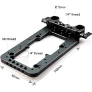 SmallRig Universal LWS Rod Mount Lens Support Black