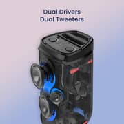 Toreto Party Box 70 Watt Wireless Bluetooth Speaker Black