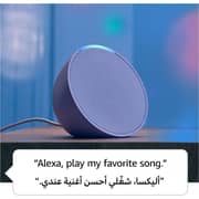 Amazon Echo Pop Smart Bluetooth Speaker with Alexa Charcoal