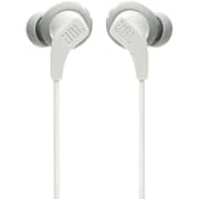 JBL Endurance Run 2 Wired IPX7 Water Resistant Sport Headphones - White