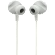 JBL Endurance Run 2 Wired IPX7 Water Resistant Sport Headphones - White