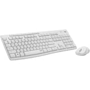Logitech MK295 Wireless Keyboard With Mouse Combo Off White