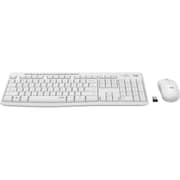 Logitech MK295 Wireless Keyboard With Mouse Combo Off White