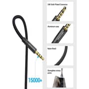 Vention Braided 3.5mm Audio Extension Cable 0.5m Black