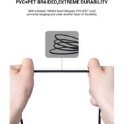 Vention Braided 3.5mm Audio Extension Cable 0.5m Black