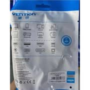 Vention Braided 3.5mm Audio Extension Cable 1m Black