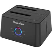Wavlink USB 3.0 To SATA External Hard Drive Docking Station Black
