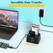 Wavlink USB 3.0 To SATA External Hard Drive Docking Station Black