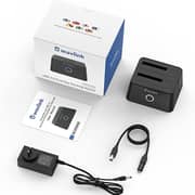 Wavlink USB 3.0 To SATA External Hard Drive Docking Station Black