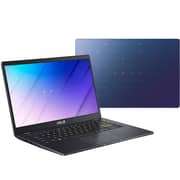 Asus Vivobook Go 14 (2019) Laptop - Intel Celeron-N4020 / 14inch HD / 128GB SSD / 4GB RAM / Shared Intel UHD Graphics 600 / Windows 11 Home / English & Arabic Keyboard / Peacock Blue / Middle East Version - [E410MA-BV1248WS]