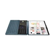 لابتوب لينوفو يوغا بوك 9 13IRU8 قابل للتحويل 2 في 1 (2023) بمعالج إنتل كور i7-1355U الجيل 13 وشاشة OLED مقاس 13.3 بوصة و1TB SSD ورام 16GB وبطاقة إنتل آيريس Xe مشتركة وويندوز 11 هوم ولوحة مفاتيح إنجليزية عربية وبلون أزرق مخضر - الشرق الأوسط [82YQ0025AX]