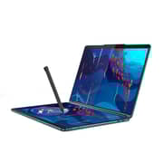 لابتوب لينوفو يوغا بوك 9 13IRU8 قابل للتحويل 2 في 1 (2023) بمعالج إنتل كور i7-1355U الجيل 13 وشاشة OLED مقاس 13.3 بوصة و1TB SSD ورام 16GB وبطاقة إنتل آيريس Xe مشتركة وويندوز 11 هوم ولوحة مفاتيح إنجليزية عربية وبلون أزرق مخضر - الشرق الأوسط [82YQ0025AX]