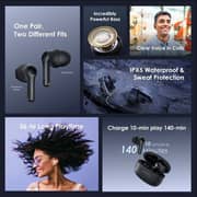 Oraimo OEB-E104DCBLK FreePods 3C True Wireless Earbuds Black