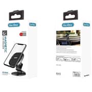 Go-Des 2-In-1 Magnetic Car Holder Black