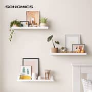 Mahmayi Wall Shelves Pack of 3Pcs 10x38.1x5.08 cm