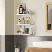 Mahmayi Wall Shelves Pack of 3Pcs 10x38.1x5.08 cm