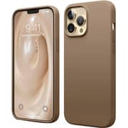 Eelago Silicone Case Cover Brown iPhone 13 Pro Max
