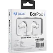 Zoook EarPod I Lightning In Ear Stereo Headphones With Mic White