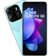 هاتف تكنو سبارك جو 2023 بذاكرة 64 جيجابايت وبلون أزرق يوني ويدعم 4G