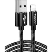 Yesido USB to Lightning Charging Cable 1.2m Black